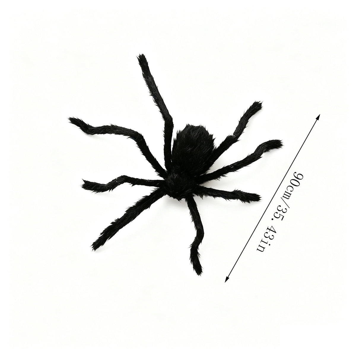 Animated Halloween Props, 29" Giant Sound Activated Spider Toys, Creepy Realistic Plush Spider Crawling on Wall for Home Bar Decor (Wall type)