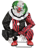 Crouching Clown Red Animated