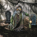 4 Ft. 10" Animated Light-Up Corroded Skeleton Reaper