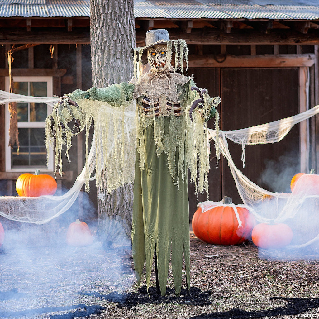 Tekky Toys TT59506 6 Ft. Animated Inferno Scarecrow Halloween Decoration