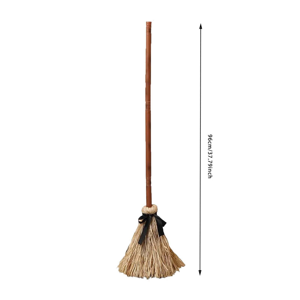 Halloween Dancing Magics Broom, 38" Animated Witch Broom with Spooky Sounds Moves for Haunted Party Decor with Spooky Sounds Halloween Decorations Indoor